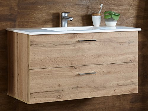 Waschtisch Waschplatz Handwaschplatz Unterschrank Badezimmer Möbel Bella I