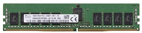 SK Hynix 16GB 2400MHz DDR4 288 Pin ECC DIMM 1,2V HMA82GR7MFR8N-UH