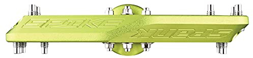 Spank Pedales Spike Reboot Green Fahrradpedale, grün, 100x100mm