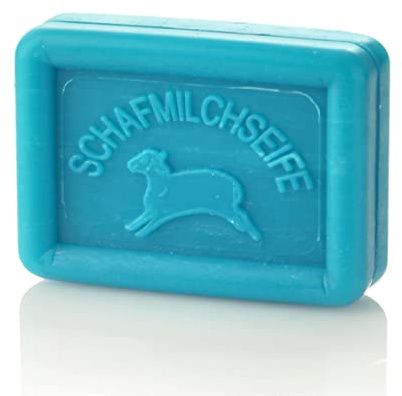 Savon au lait de brebis OVIS - 100 g - Mer Morte - Nettoyage et soin avec du lait de brebis dans un emballage en papier - Sans microplastique ni huile minérale