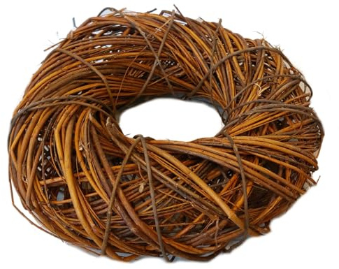 Dicker Weidenkranz I Ø 38 cm I Höhe 11 cm I rustikaler Naturkranz