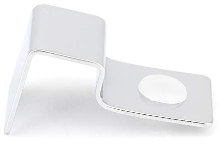 Acouto Aquarium Glasabdeckungsclips, 4 Stück, Edelstahl, Universal-Deckelclips für randloses Aquarium, 5mm