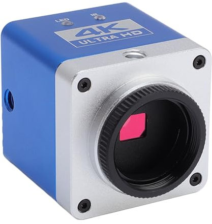 Mikroskopkamera, 8,3 MP 3840x2160 Auflösung 1080p 30fps Videindustrie Microskop -Kamera mit 100x HD -Objektiv, 4K -HD -Digitalmikroskop -Kamera, Support 4X Digital Zoom