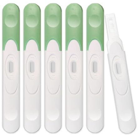 Test di Gravidanza Precoce,Risultato Rapido in 3-5 Minuti, Confezionati Singolarmente per Facilitare l'Uso Ovunque