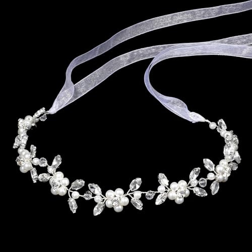 Funkelnder Haarschmuck Blumenmädchen Hochzeit Haarreif Mädchen Haarreifen Kopfbedeckung Prinzessin Damen Haarkranz Haar Accessoires Braut Für Geburtstage Bankette Verlobungen Party Kommunion