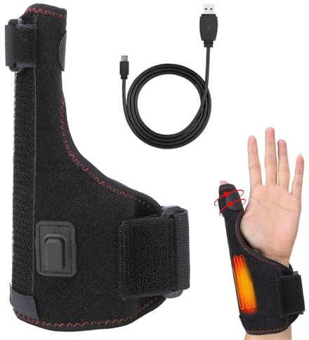 Envoltorios Con Almohadillas Térmicas Para Manos Y Muñecas, Calentador De Muñeca USB, Compresa Caliente Con Soporte Térmico Eléctrico Para El Síndrome Del Túnel Carpiano, Artritis, Tendinitis, Dolor