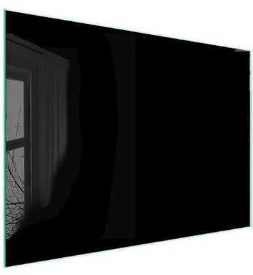 TMK ArtDeko Herdabdeckplatte 1 Teilig 40x30 cm - Spritzschutz Herdabdeckung – Herdschutz aus Sicherheitsglas – Robust, Hygienisch & Rutschfest– Schutz für Induktion, Ceran, Gas & Elektro