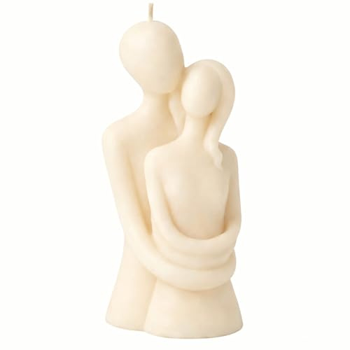 Body Candle – Skulptur Kerze aus Sojawachs – Körperform als Deko & Geschenk, vegan, handmade (Paar)