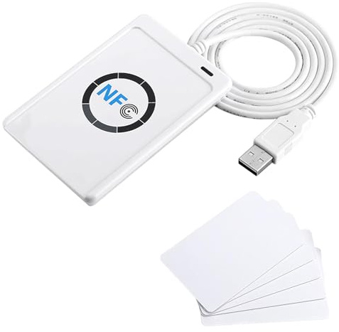 NFC RFID Reader Writer ACR122U USB Lesegerät für ISO 14443A/B Karten mit Kostenloser Software ß