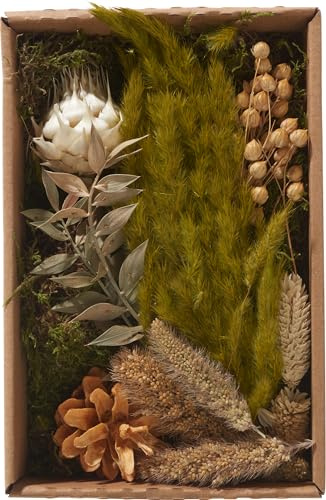 Othmar Decorations Trockenblüten Potpourri Set Natural Getrocknete Pflanzen 100g Naturmaterial Winter Deko Duftblüten Aromatherapie Raumduft Geschenkidee
