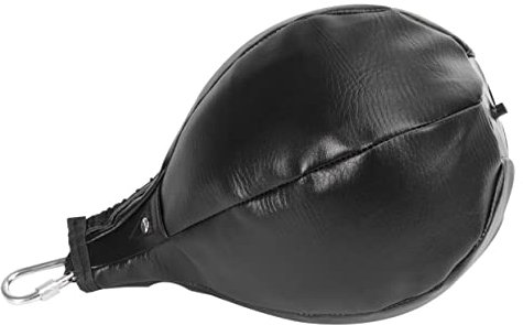 Yardwe 1stück Boxing Für Reflextraining Elastisches Hängendes Boxball Pu Schwarzem Birnenform-Design Für Fitness Und Agilitätstraining Inklusive Verstärkter Nähte Für