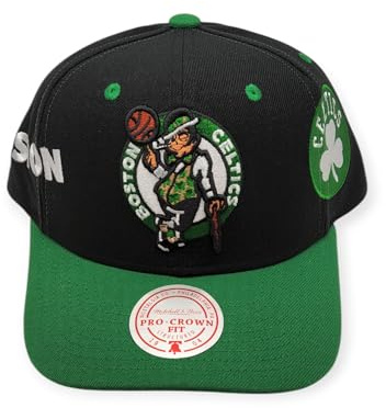 Mitchell & Ness NBA Overbite Pro Snapback Boston Celtics