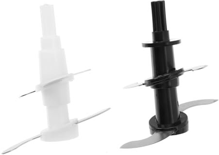 DONFAMDS 2Piezas Cuchillas de Repuesto para Carne y Batidora de Cuchillas Inoxidable Instalación Compatible con Procesadores de Alimentos Cortadora de Verduras y Frutas Accesorios de Cocina