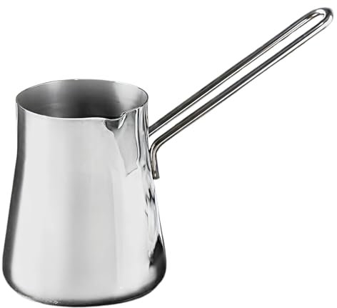 Caffettiera turca, caffettiera in acciaio inox, adatta per fornelli a gas ed elettrici