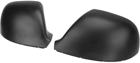 Generic Couvercle de Miroir Latéral, Capes de Miroir Textured Black Door Wing Mirror Caps Cover 7E1857527F 7E1857528F Couvertures de Rétroviseur Latéral pour T5.1 T6 T6.1 2010 à 2022