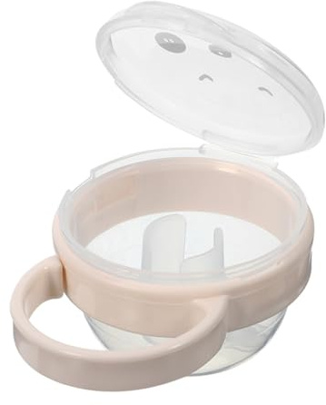 NOLITOY Caja Porta Chupetes para Estuche Portátil Bordes Cortantes Caja de Almacenamiento Reutilizable para Viaje y Uso Diario Organizador Compacto para Chupetes y Pequeños Accesorios