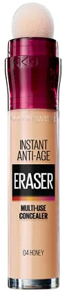 3 x Maybelline Sofort-Anti-Age-Augen-Kaschierer, 6,8 ml, 04 Honig