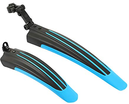 qingchu Fahrrad Schutzblech Set [20-26 Zoll] - Univeal Fahrradschutzblech, zum Schutz vor Spwasser & Schmutz,Qui-Release-Beftig für einfhe und schnelle Monta