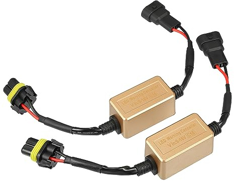 QUARKZMAN 2 Satz LED Auto Scheinwerfer Canbus Decoder Ersatz C16 9006 9012 HB3 HB4