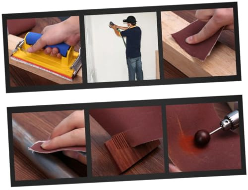 Veemoon 5pcs Abrasives Sandpaper Belt Pack Polishing Belt Sanding Strips for Paint