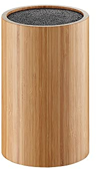 Ambition Messerblock Lord 13 x 21 cm Messerbank Bambusblock Holzblock universal Bambus Kunststoff