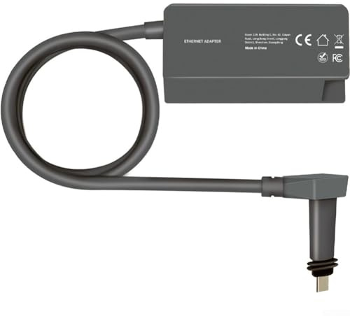 Adaptateur Ethernet Starlink V2, câble Ethernet haut débit Gigabit parabolique rectangulaire pour Starlink V2