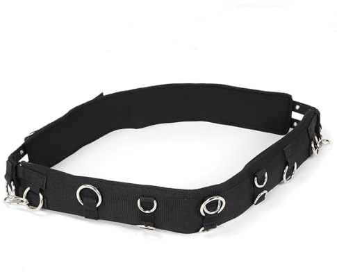 Bnineteenteam Horse Training Surcingle, Professional Horse Lunge Strap Adjustable Horse Lunging Surcingle Comfortable Horse Lunging Training Aid System Lunge Equipment for Conditioning Horses