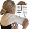 Chill&Rest - Cuscino termico microonde - cuscino cervicale riscaldante - heating pad - cervicale collo rimedi - cuscino microonde - semi di lino - cuscino riscaldabile - Beige - La Naturelle