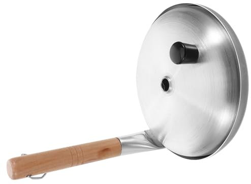 MAGICLULU Egg Frying Pan Aluminum and Wood Handle Nonstick Small Japanese Omelette Pan with Dual Functionality for Japanese Cuisine Cooking