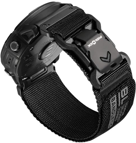 Bandletic Bracelets Nylon 26mm Compatibles avec Garmin Fenix 8 51mm