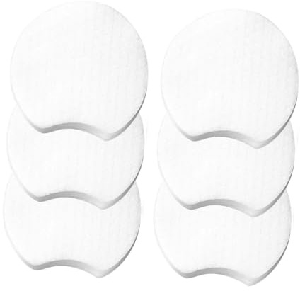 KAILIKETIY Disques Démaquillants Épais Demi-lune 1200 Pièces Coton Non Pelucheux Visage Femmes Voyage Compresses Cosmétiques Jetables Peau Sensible