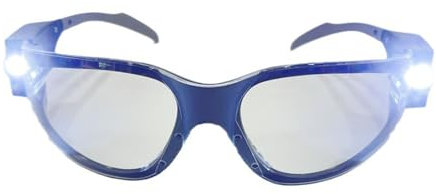 Lunettes Sécurité Avec LED Double Poutres USB PC LENS Eyewars Sécurité Protections Travail Louilles Sécurité LED LED