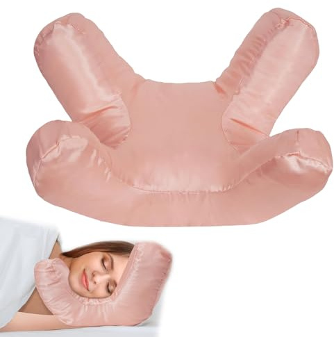 Generisch Flawless Face Pillow,makelloses Gesichtskissen,Anti Falten Kissen, Makelloses Gesichtskissen, Anti-Falten-Maßnahmen Face Pillow Für Falten, Für Seitenschlaf, Rückenschlaf,Abwärtsschlaf-D