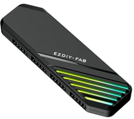 EZDIY-FAB MH01 Hub interno USB 2.0 de 9 pines, expansión de cabecera USB de 4 puertos, hub USB alimentado por SATA con conexión de alimentación y datos tipo C integrada, montaje magnético, diseño