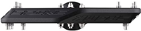 SPANK Pedales Spike Reboot Black Fahrradpedale, Schwarz, 100x100mm