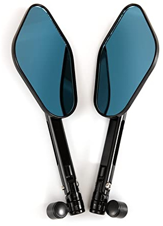 manillar espejo Espejos Retrovisores Para Manillar Motocicleta Para K&awasaki Espejos Para Motocicleta 10MM Espejos Laterales Para Extremo Barra Motocicleta Motocicleta Espejo Retrovisor