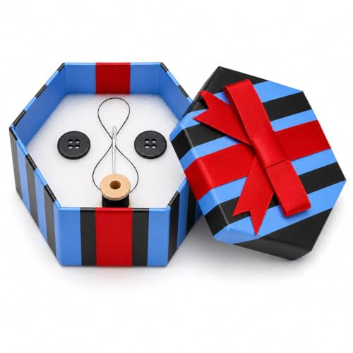 Button Eyes Box Hexagonal Other Mother Button Eye Jewelry Box Halloween Costume Accessories Stuff
