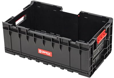 Qbrick System Cassetta Attrezzi Vuota Cassetta Porta Utensili Valigetta Lavoro 576 x 359 x 237 mm Nero ONE Box 2.0
