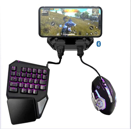 DZSF Battledock Converter Bluetooth 5.0 Gamepad Pubg Mobil Android PUBG Controller-Mobile Controller Gaming Mit Tastatur-Maus Für IOS Ipad PC