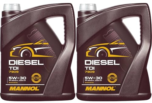 QR-Parts Set 85448245 MN7909-5 10L Original MANNOL Diesel TDI 5W-30 API SN/CF Öl Motoröl
