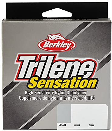 Berkley Trilene® Sensation, Clear, 4lb | 1.8kg Monofilament Fishing Line, Suitable for Freshwater Environments