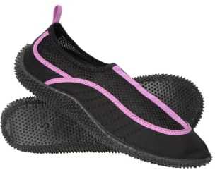 Mountain Warehouse Bermuda Womens Aqua Shoes - Neoprene Design, Mesh Panel, Slip On, Lightweight Swim Footwear - for Spring Summer, Beach Underwater Walking Lilac Adult Shoe Size 6