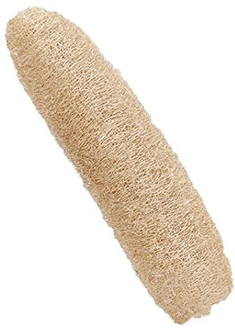Natural Loofah Schwamm Peeling Peeling Loofah Bad Dusche Schwamm Rücken-Scrubber Loofah für Body Spa 50-60 cm