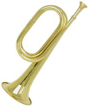 SCTOU Trompeten Bugle Trompete Kupfer Trompete Anfänger Trompete Für Orchester Blasinstrument Bugle (Color : Golden)