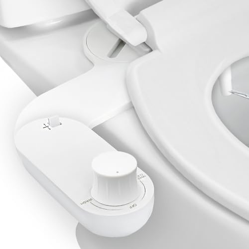 Medymoll toilettendeckel Bidet kaltes Wasser toilettensitz po dusche toilette klobrille podusche bidet einsatz für toilette wc deckel japanische toilette sitzring popodusche toilet seat gadgets (weiß)