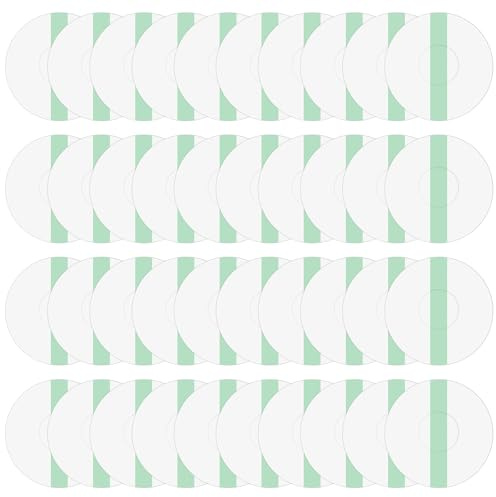 40 Pièces Patchs Adhésifs pour Capteurs Freestyle Libre 1, 2 & 3,Transparents Protection Capteur Freestyle Libre,Imperméable,Pas de Colle au Centre du Patch pour les Activités Sportives (Transparent)