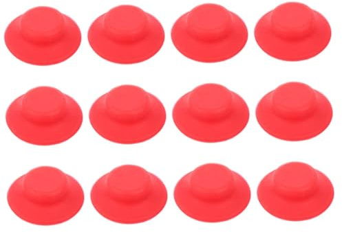Cabilock Swing Top Bottle Gasket Sealing Washers Red Full Cover Replacement Seal for Glass Bottles Gasket for Juice Home Brew 12pcs Set