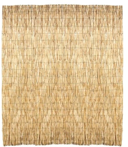 LoviStore Arella in Bambù Naturale, Cannette in Bamboo Listelli da 5mm per Esterno, Recinzione, Recinto, Giardino, Terrazzo, Ringhiera, Canne Canniccio Stuoia Ombreggiante Frangivista (150x300 cm)