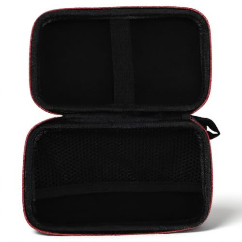 Jectse RG35XX H Handheld Game Console Case, Drop Proof Dust Proof Holder for Retro Mini Player, Charging Cable, Accessories, Portable Storage Bag