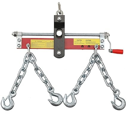 Mreryyse Werkstattkran Positionierer, 900 kg Balancierer Positionierer | Werkstattkran Motorkran Hebekran Traverse Kran Werkstatt Motorträger Motorbrücke, Kettenlänge ca.30 cm